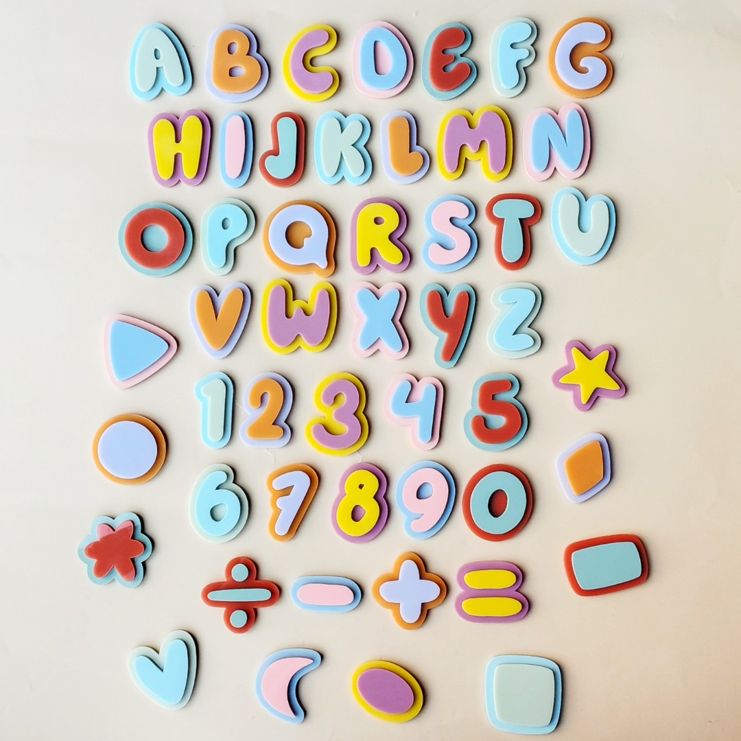Magnetic Bubble Alphabet