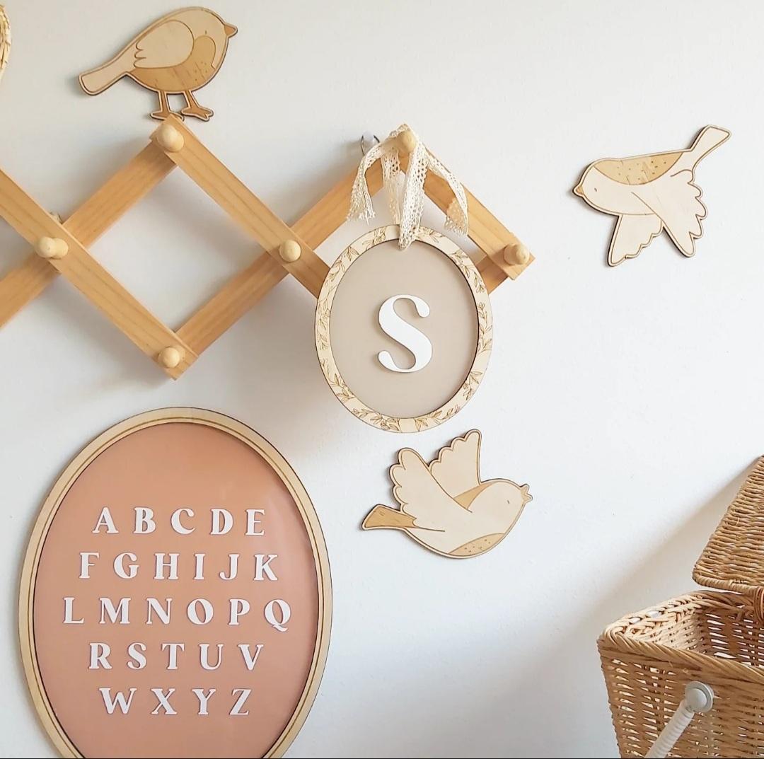 Alphabet Wall Plaque | Colour Options