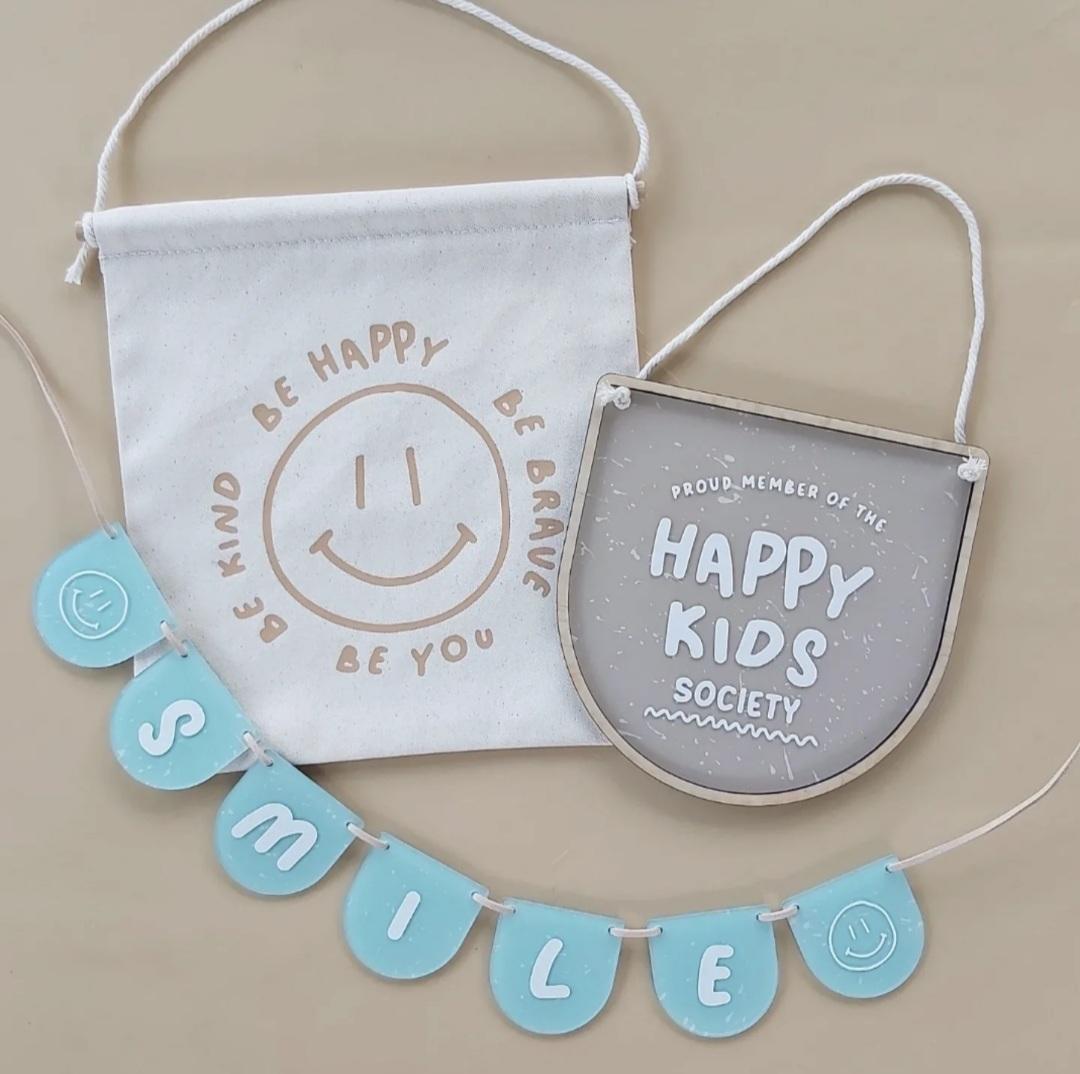 Be Brave Be Happy Banner | Colour Options
