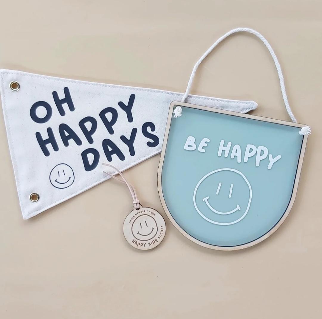 Oh Happy Days Pennant | Colour Options