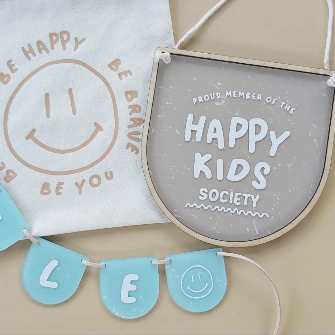 Happy Kid Member Hanger | Colour Options
