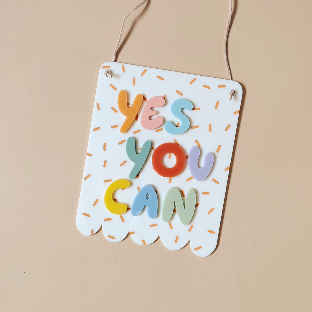 Sprinkle Yes You Can Banner