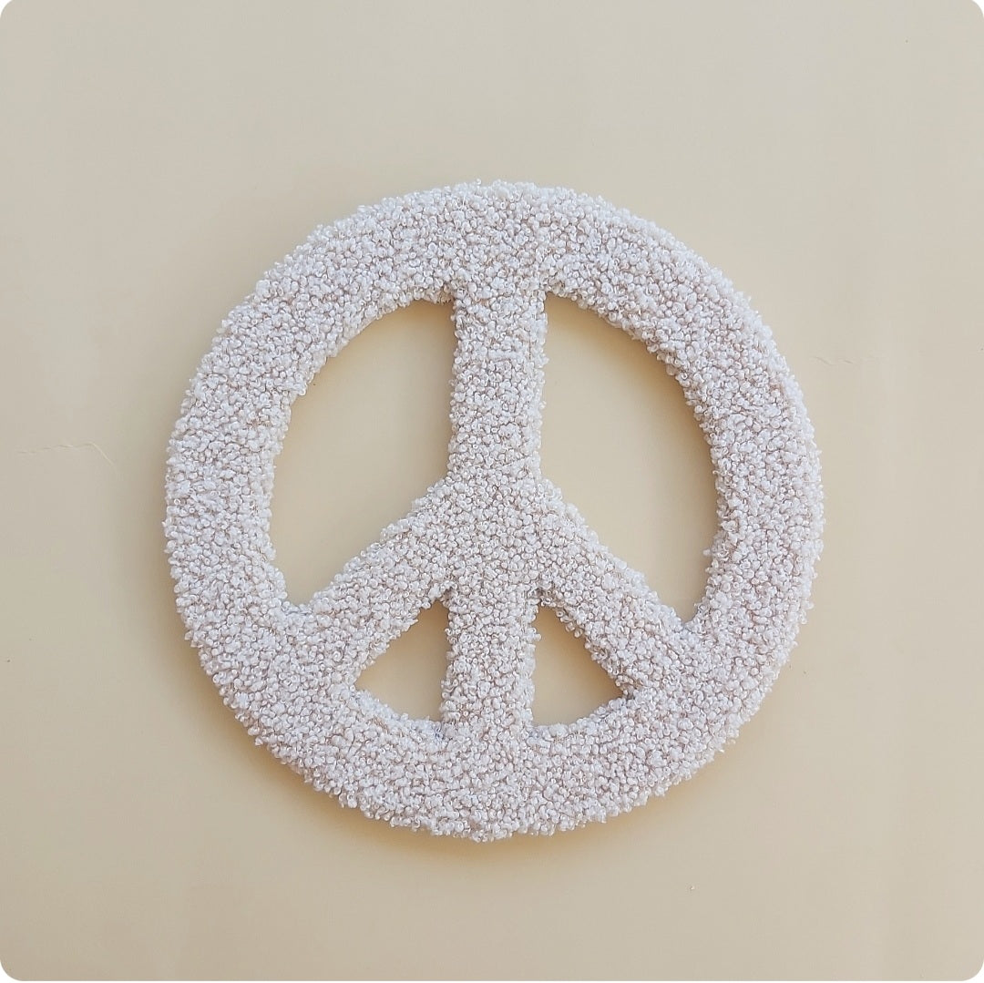 Boucle Peace Wall Sign