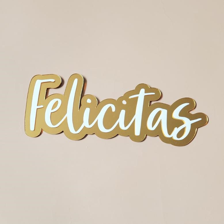 2 Layer Acrylic Name - 3 Sizes