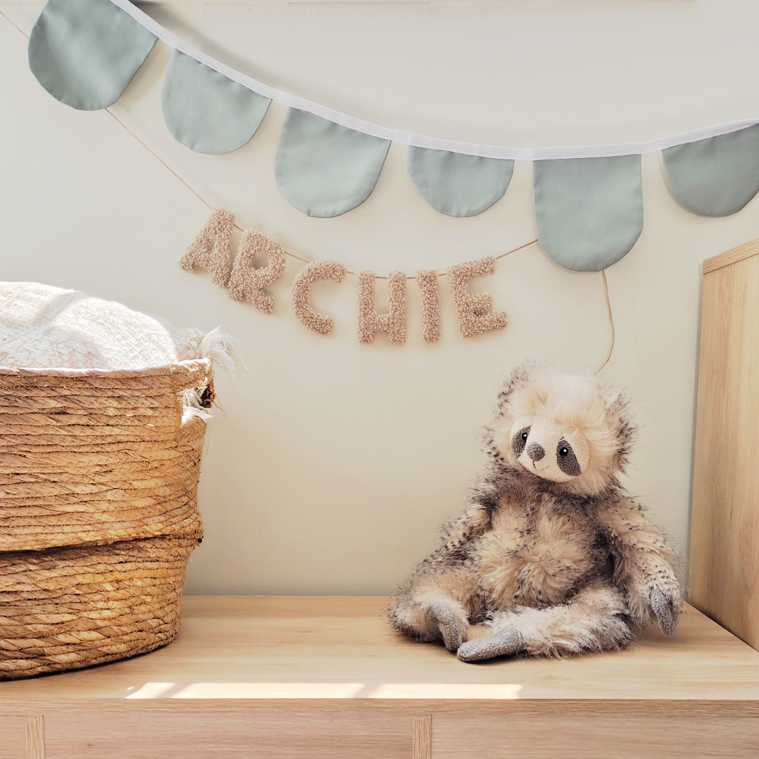 Boucle Name/Word Bunting