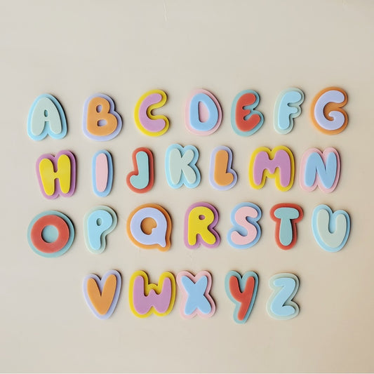 Magnetic Bubble Alphabet