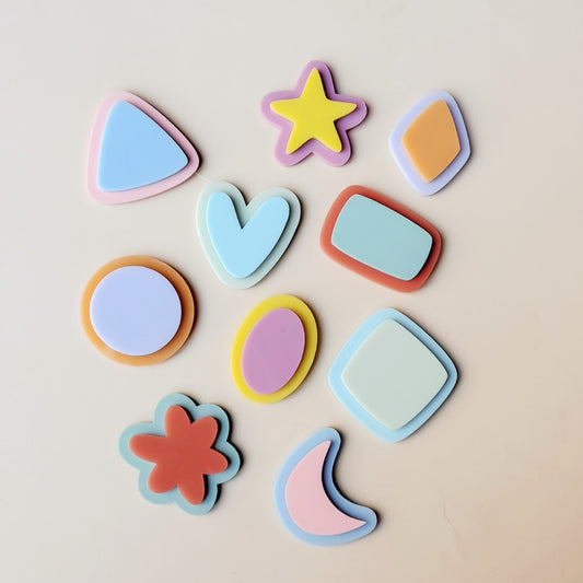 Magnetic Bubble Shapes