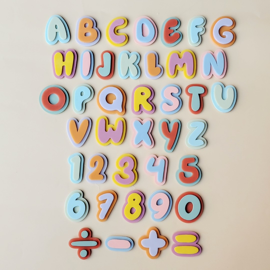 Magnetic Bubble Alphabet