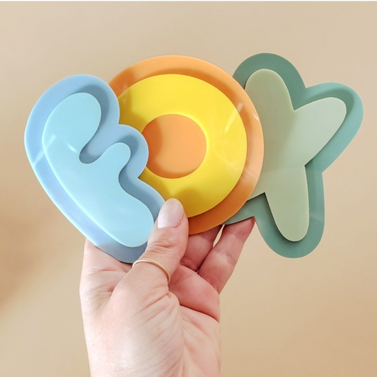 Personalised Bubble Letters - 2 Sizes