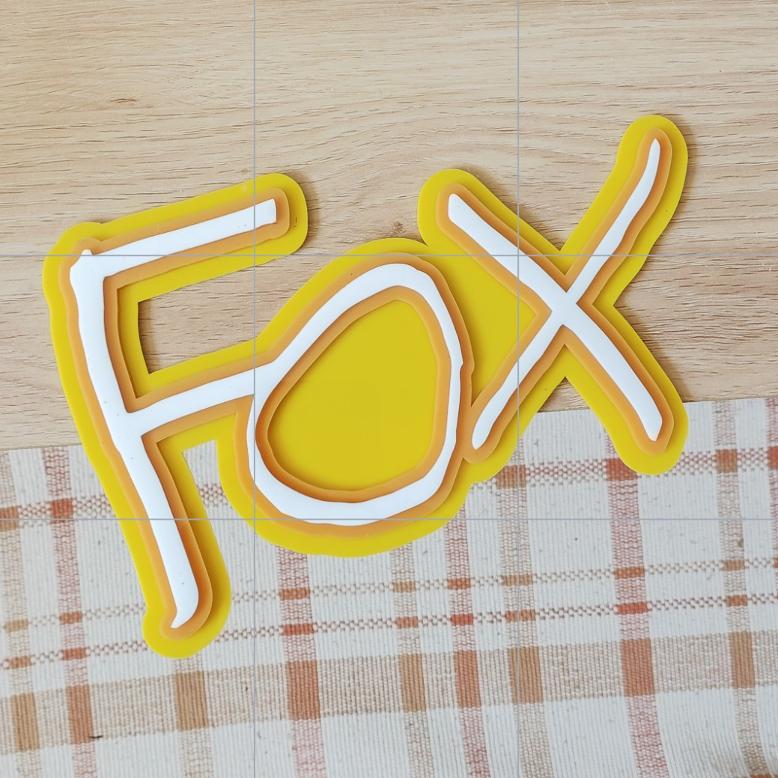 Handwritten Name Sign - 3 Layer