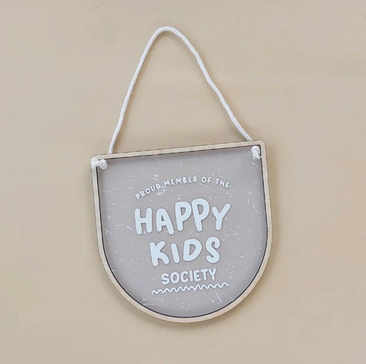 Happy Kid Member Hanger | Colour Options