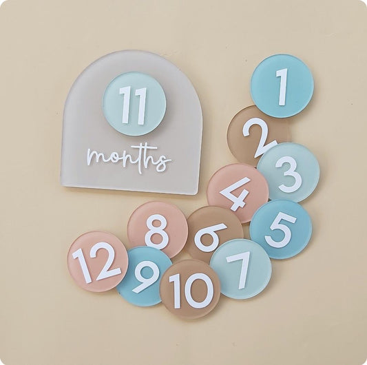 Interchangeable Arch Milestone Set | Colour Options