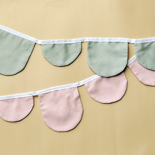 Scalloped Bunting | 8 Colour Options
