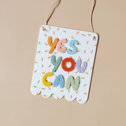 Sprinkle Yes You Can Banner