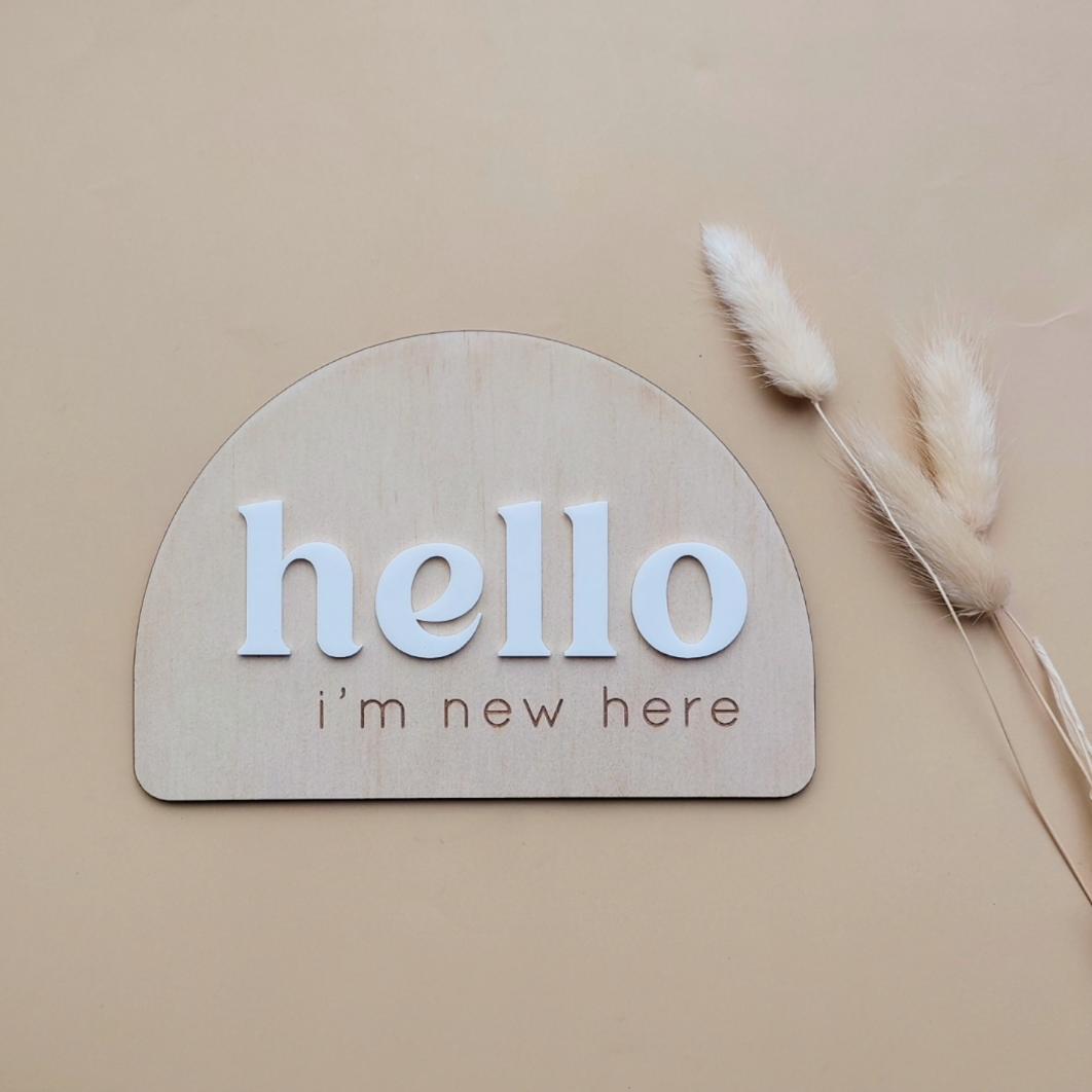 Hello Announcement Arch