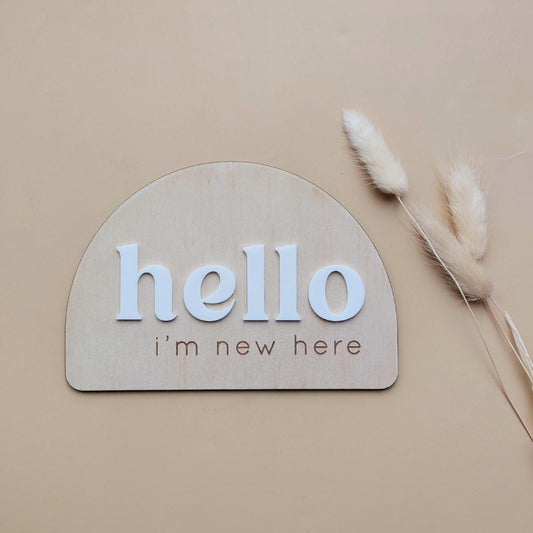 Hello Announcement Arch