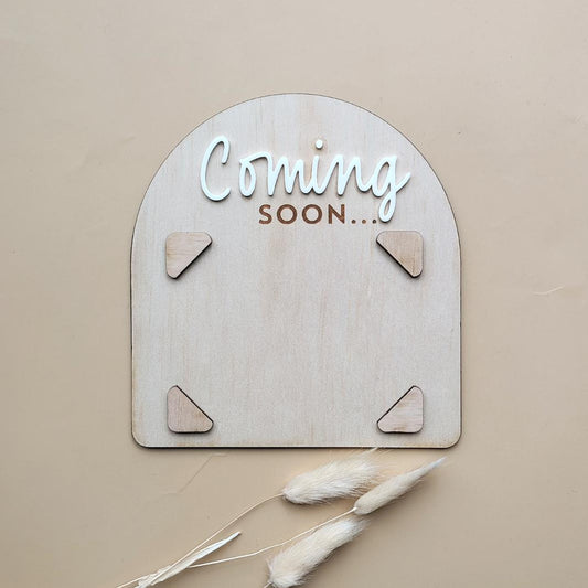 Coming Soon Sonograph Plaque Stye 2